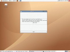 gVerse 0.25 running