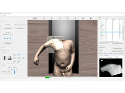 Screenshot of the radiographer's teaching tool