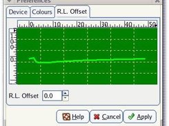 Configuring the Return Loss Offset in the preferences dialog