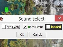 Sound select, looted