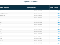 GWD Website Diagnostic Tool Screenshot 4
