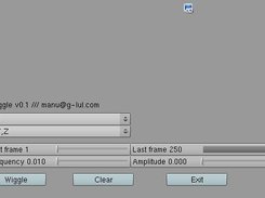 gWiggle /// Wiggler for Blender Screenshot 1