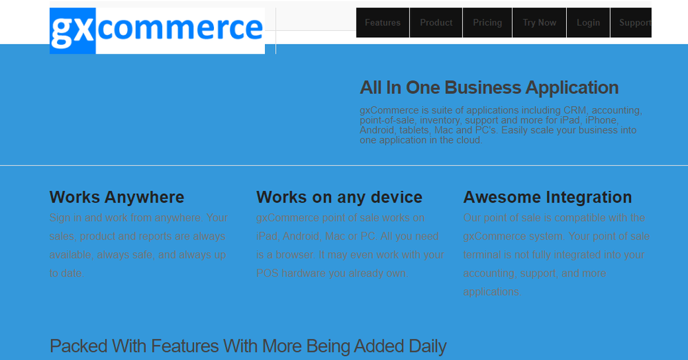 gxCommerce Screenshot 1