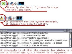 screenshots of gxconsole-0.2
