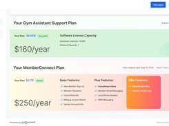 Member Portal dashboard with MemberConnect SMS & member mobile app functionality