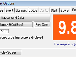 Gymnastics ScoreKeeper Screenshot 1