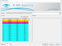 H264 Stream Analysis Screenshot 2