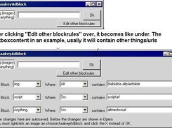 The "BlockRuleEditor", new in version 1.1