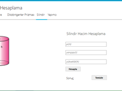 Silindir Hacim Hesaplama
