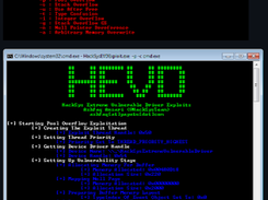 HackSys Extreme Vulnerable Driver Screenshot 1