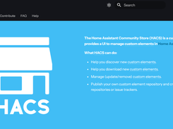 HACS Integration Screenshot 1