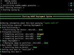 HaDeS deployment at the end: server aknowledgment and reboot