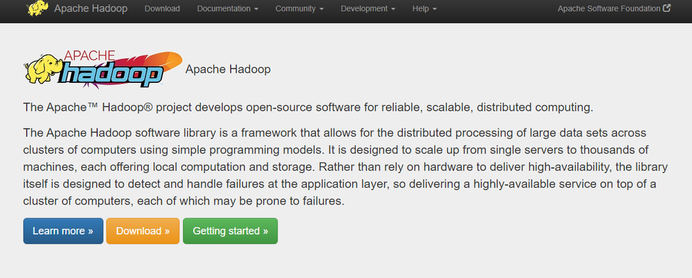 Hadoop Screenshot 1
