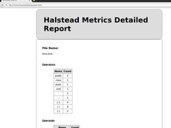 HTML Export Report