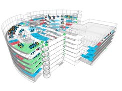 Empathic Buiding scales up to thousands and million square meters