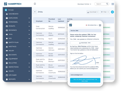 JHAs made simple—from the field or the trailer. View, update, and digitally acknowledge Job Hazard Analyses in real time. Keep crews informed and compliant without chasing paperwork.