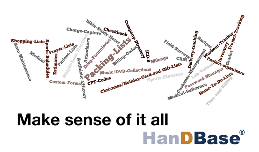 HanDbase Screenshot 1