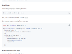 handbrake-js Screenshot 1