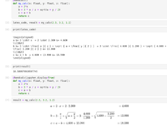 Handcalcs Screenshot 1