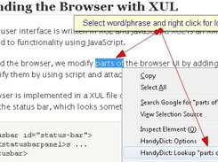 Lookup Selected Word/Phrase