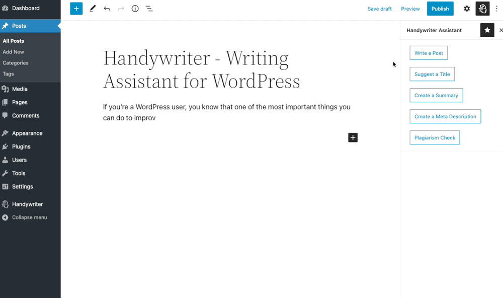 Handywriter Screenshot 1