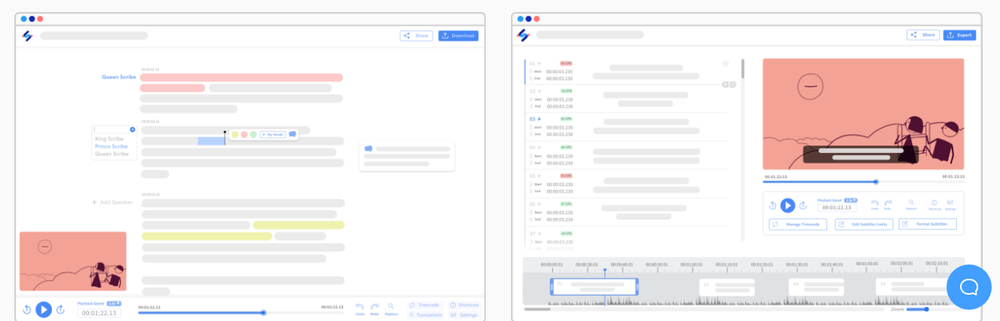 HappyScribe Screenshot 1