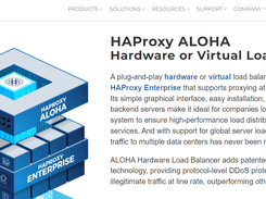 HAProxy ALOHA Screenshot 1