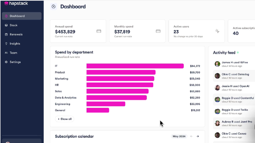 Hapstack Screenshot 1