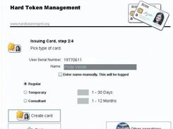 Lets the administrator choose what type of card to issue
