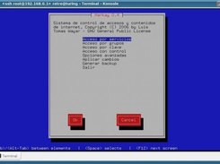 Menu principal