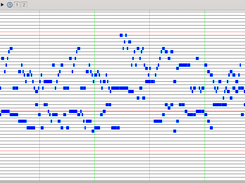 MIDI import result