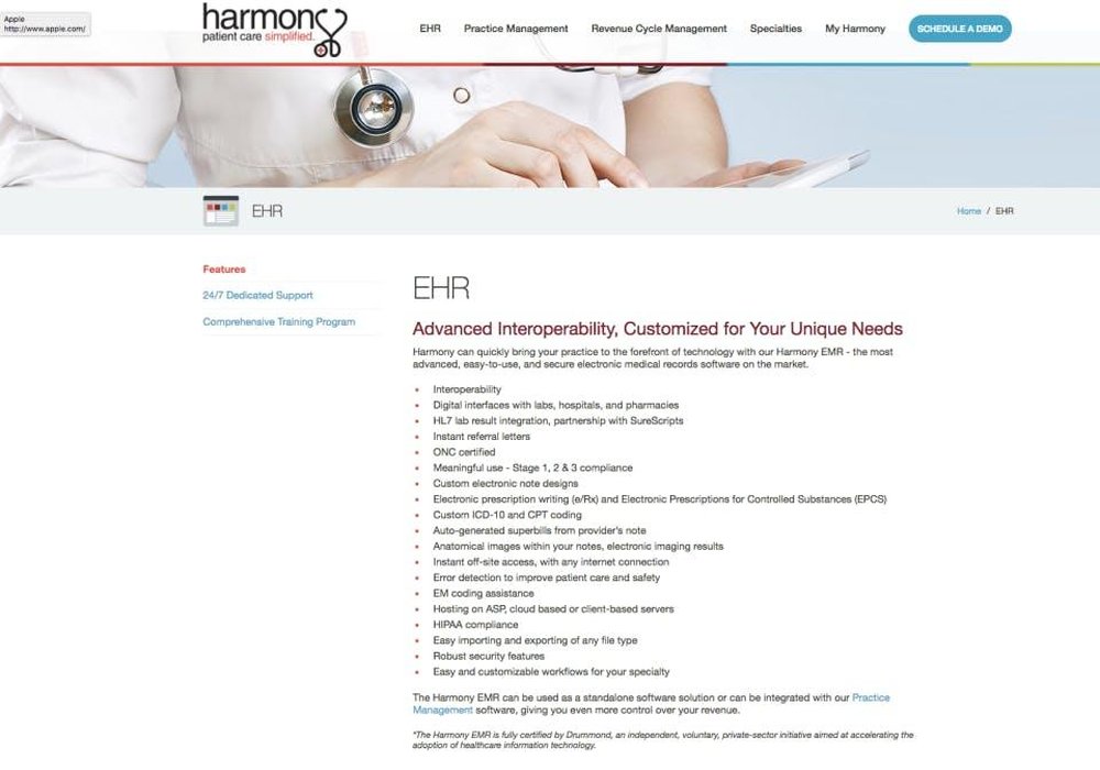 HARMONY Screenshot 1