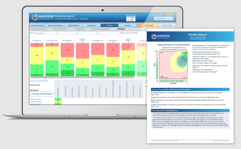 Harrison Assessments Screenshot 1
