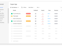 Product roadmap