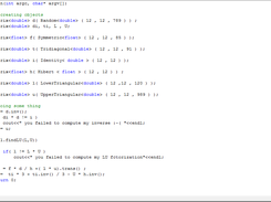 create a random matrix and other different type of matrix and do some operations