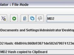 MD5 Hash Calculated in File Mode