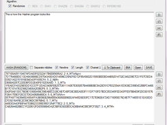 Hasher used with randomize function on