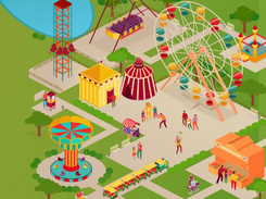 HashStudioz Amusement Park Management Screenshot 1