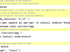 Haskell Dockerfile Linter Screenshot 1