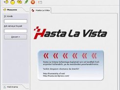 Hasta La Vista running on Pardus Linux
