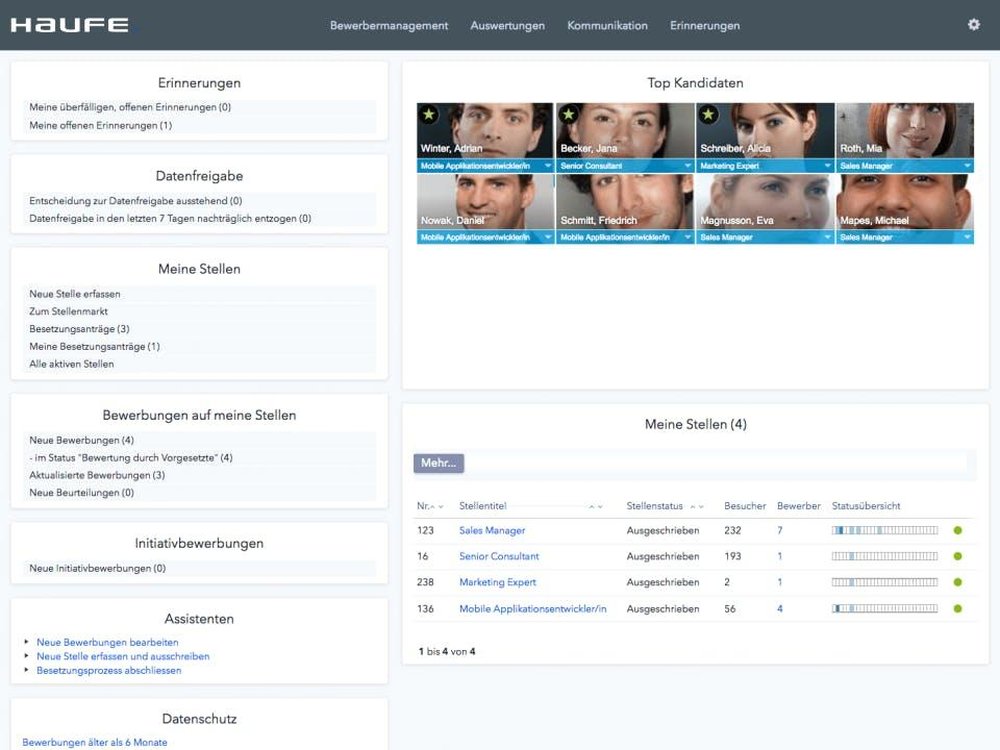 Haufe Talent Management Screenshot 1