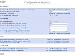 Configure scan limits (french)