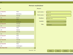 Complex example: Person maintainer