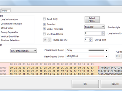 HexEditor2 options form