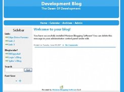 Main, index.php, page