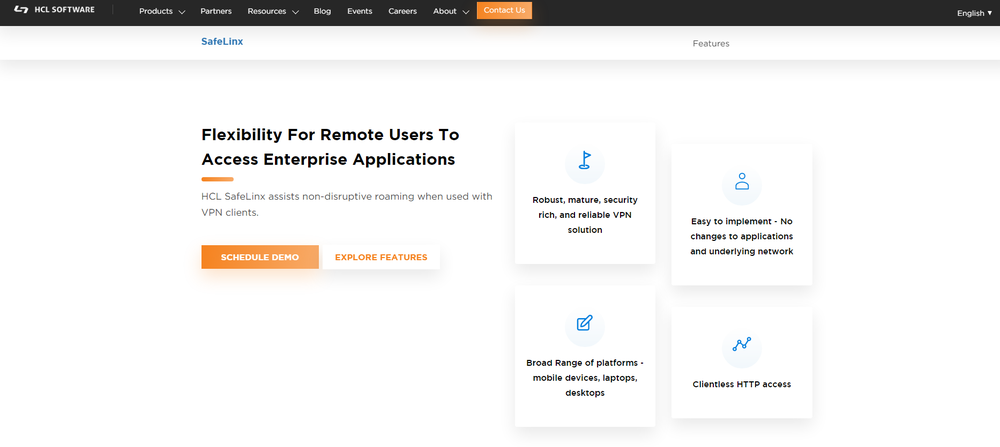 HCL SafeLinx Screenshot 1