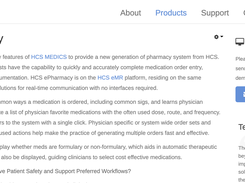 HCS ePharmacy Screenshot 1