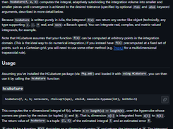 HCubature.jl Screenshot 1