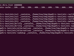 h3d sample output comparing 3 slightly different versions of a sample directory