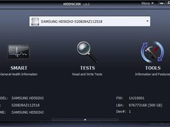HDDScan Screenshot 1